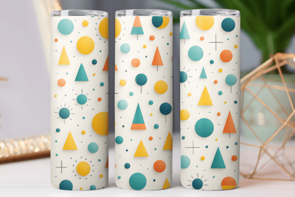 Art Geometric Pattern Tumbler Wrap 20oz Review