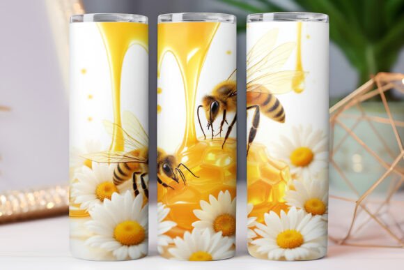 Bee Sunflower Tumbler Wrap Design Review