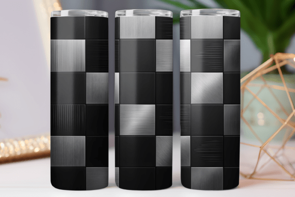 Black White Pattern Tumbler Wrap 20oz Review