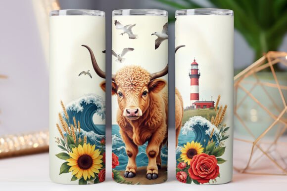 Cow Highland Cow Tumbler Wrap 20oz Review