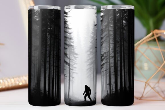 Forest Bigfoot Tumbler Wrap Skinny 20oz Review