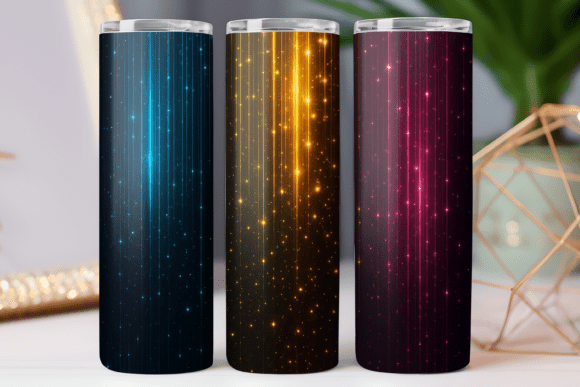 Glitter Watercolor Tumbler Wrap Review