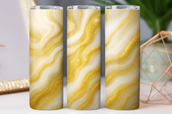 Opal and Gold Art Design Tumbler Wrap Review