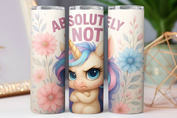 Unicorn Tumbler Warp Design 20oz Skinny Review