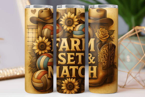 Volleyball Tumbler Wrap 20oz Photo Wrap Review